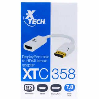 XTECH ADAPTADOR DISPLAYPORT A HDMI
