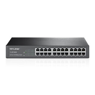 TP-LINK- SWITCH 24 PORT 10/100MBPS DESKTOP RACKMOUNT