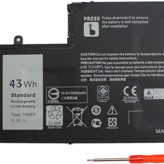 BATERIA ORIGINAL TRHFF PARA DELL LATITUDE 14 3450 15 3550 Inspiron 5447, 43Wh