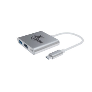 XTECH ADAPTADOR USB TIPO C A MULTIPUERTO HDMI, USB Y TIPO C