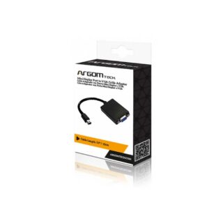 ARGOM TECH ADAPTADOR DE CABLE MINI DISPLAYPORT A VGA A00172
