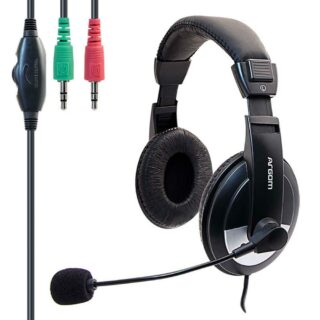 ARGOM TECH AUDIFONOS METRO 75 - 2 x STEREO CON MICROFONO