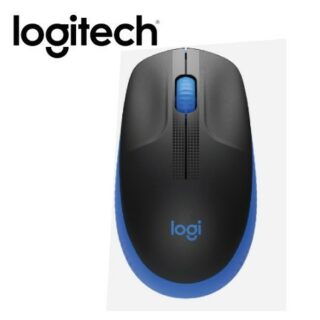 RATÓN INALÁMBRICO LOGITECH M190, receptor USB, Negro/Azul