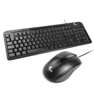 XTK301S Dúo de mouse y teclado USB en español