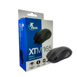 Xtech XTM-165 | Ratón óptico con cable – USB
