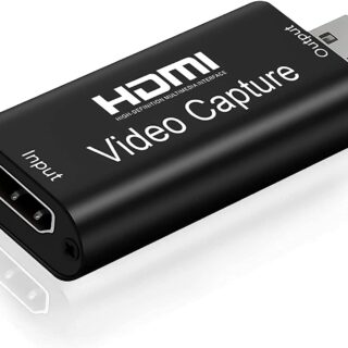 TARJETA DE CAPTURA DE VIDEO HDMI, TARJETA DE CAPTURA DE 1080P 60FPS, ADAPTADOR DE CAPTURA DE AUDIO HDMI A USB 2.0 PARA JUEGOS, TRANSMISIÓN EN VIVO, NINTENDO SWITCH, PS3/4, XBOX