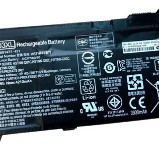 BATERÍA HP ORIGINAL RR03XL PROBOOK 430 G4, 440 G4, 450 G4, 455 G4, 470 G4, 430 G5, 440 G5, 450 G5, 455 G5, 470 G5, HP MT20, MT21