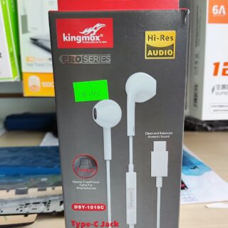 KINGMOX PROSERIES AUDIFONOS CON ENTRADA TIPO-C