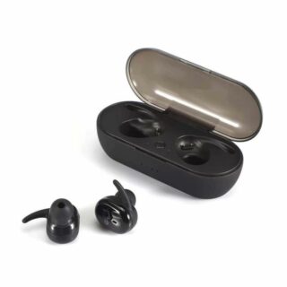KINGMOX AUDIFONO INALAMBRICO RESISTENTES A HUMEDA TWS4 CON CAJA DE CARGA