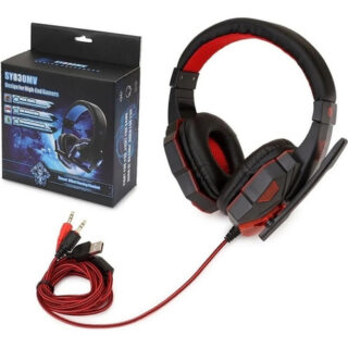 KINGMOX AURICULARES PARA JUEGOS CON EFECTO DE SONIDO WCG SY830MW