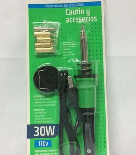 TROEN CAUTIN 30W CON ACCESORIOS 110V , 60Hz