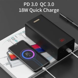 ROMOSS PEA60 POWER BANK 60000 MAH SCP PD QC 3.0 CARGADOR DE BATERÍA EXTERNO DE CARGA RÁPIDA PARA TELÉFONO