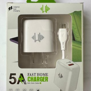 CARGADOR DE CARGA RÁPIDA PARA CELULAR V8 (MICRO USB)