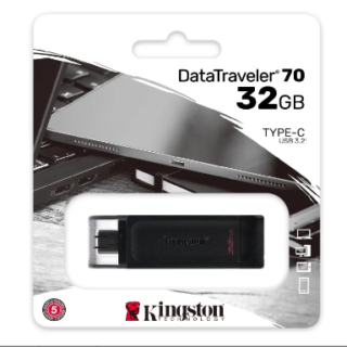 KINGSTON DATA TRAVELER 70 MEMORIA USB TIPO-C 32GB