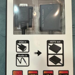 ZOECAN ADAPTADOR VGA MACHO A HDMI HEMBRA (ZO-VGA-HDMI)