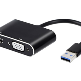 ADAPTADOR DE USB 3.0 A HDMI / VGA / HT-002