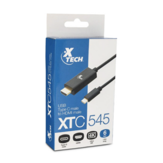 XTECH CABLE USB TIPO C A HDMI XTC-545
