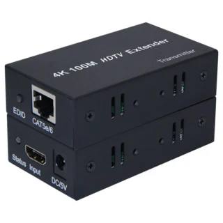 ZOECAN EXTENSOR DE HDMI A RJ45 100M CAT5/CAT6 4K