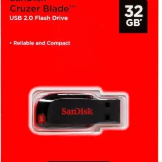 SANDISK CRUZER BLADE MEMORIA USB 2.0 FLASH DRIVE 32GB