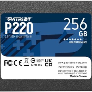 PATRIOT P220 256GB SSD 2.5 SATA III