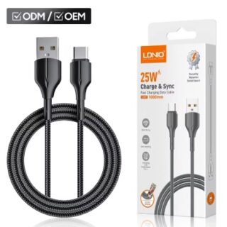 LDNIO CABLE TIPO USB-A A TIPO-C