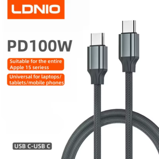 LDNIO CABLE TIPO-C A TIPO-C 100W