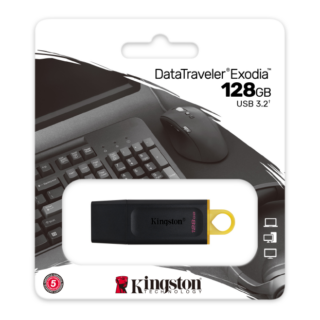 KINGSTON DATA TRAVELER EXODIA MEMORIA USB 128GB USB 3.2