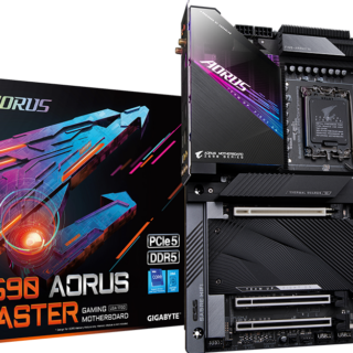 TARJETA MADRE GIGABYTE Z690 AORUS MASTER, LGA1700, DDR5 6400Hz, SATA 6Gb/s, M.2, PCIe5.0, DISPLAYPORT, WIFI, ATX, RGB