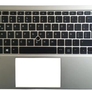 COVER REPOSA MANOS PARA HP ELITEBOOK 840 G8 745 845 G7 CON TECLADO EN ESPAÑOL LATINO Y LED